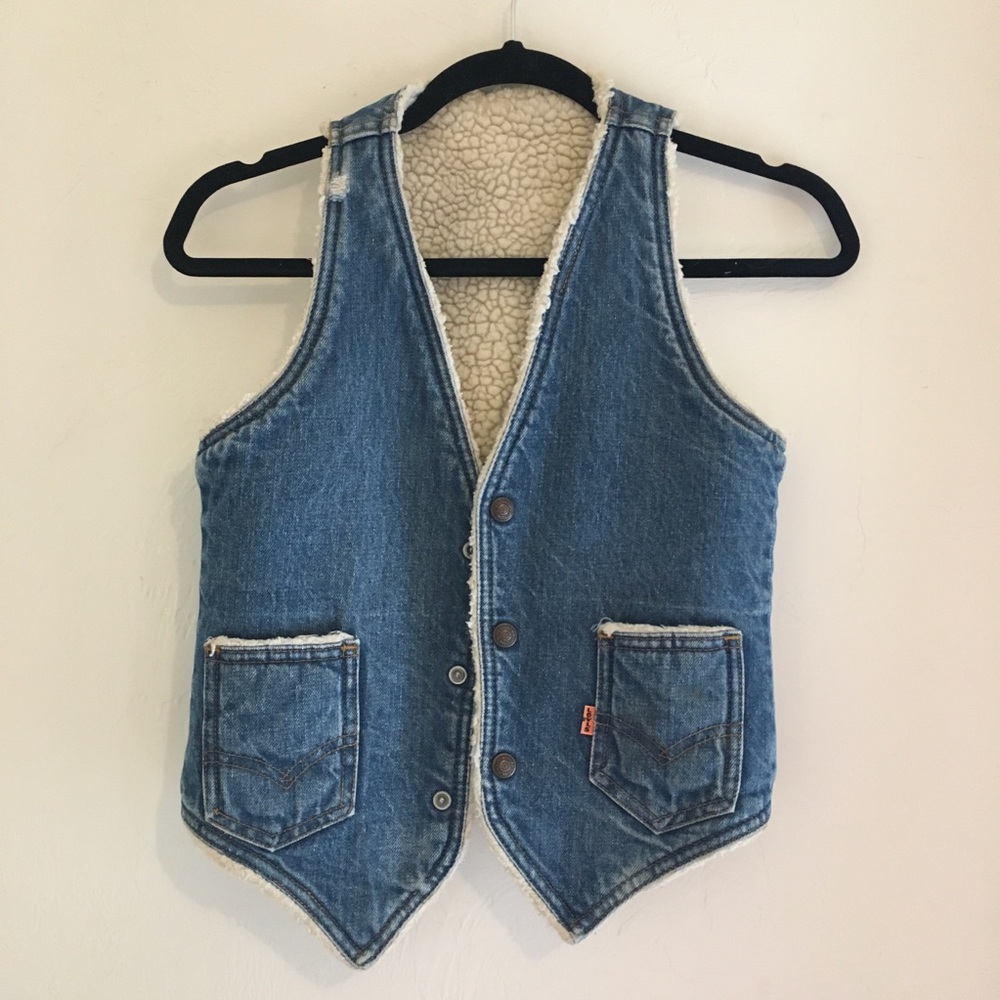 60s Orange Tab LeVI'S Vest